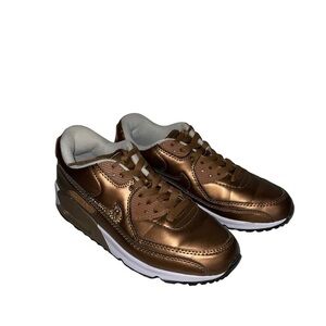 Nike Air Metalic  Rose Gold 90 Women Shoes Size 7.5